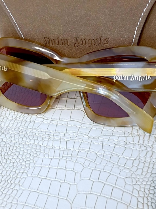 Palm Angels PERI106 MOON 2485 White Havana/Brown Gradient 54-20-145 Sunglasses main image 6